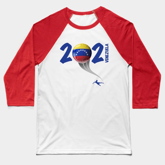 Venezuela Copa America Soccer 2021 Baseball T-Shirt by DesignOfNations